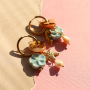 Cr&eacute;ez des colliers et des boucles d'oreilles avec les perles en c&eacute;ramique grecque Fleur