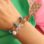 Cr&eacute;ez des bracelets color&eacute;s avec des perles stoppeur avec &eacute;mail