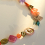 Cr&eacute;ations color&eacute;es avec des perles en verre tch&egrave;ques