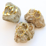 Inspiration avec des boucles d'oreilles en acier inoxydable