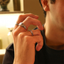 Laissez-vous inspirer par les bagues en acier inoxydable pour homme