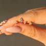 Inspiration avec des piercings en acier inoxydable