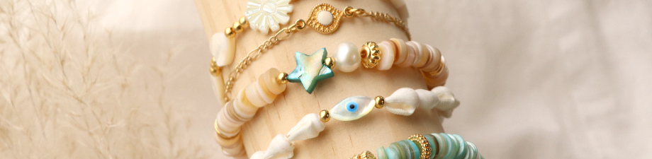 Perles coquillage Perles coquillage