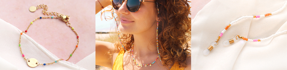 Cordons &agrave; lunettes de soleil