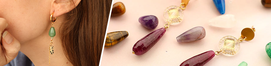 Nouvelle collection de perles en pierre naturelle Nouvelle collection de perles en pierre naturelle