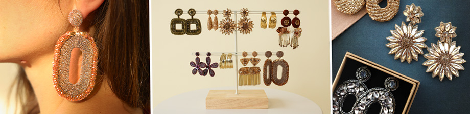 Nouvelle collection de boucles d’oreilles tendance Nouvelle collection de boucles d’oreilles tendance