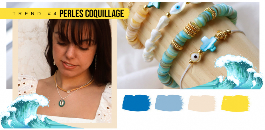 PERLES COQUILLAGE